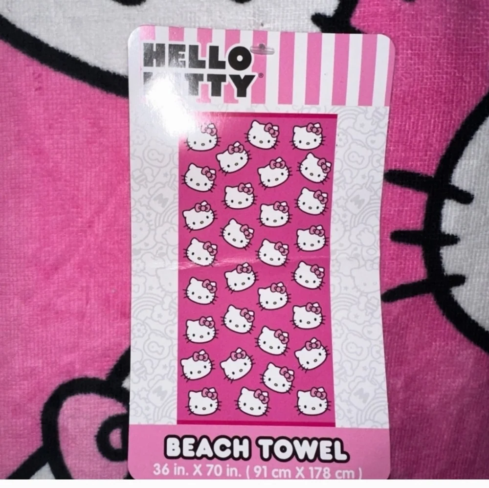 Hello Kitty beach towel